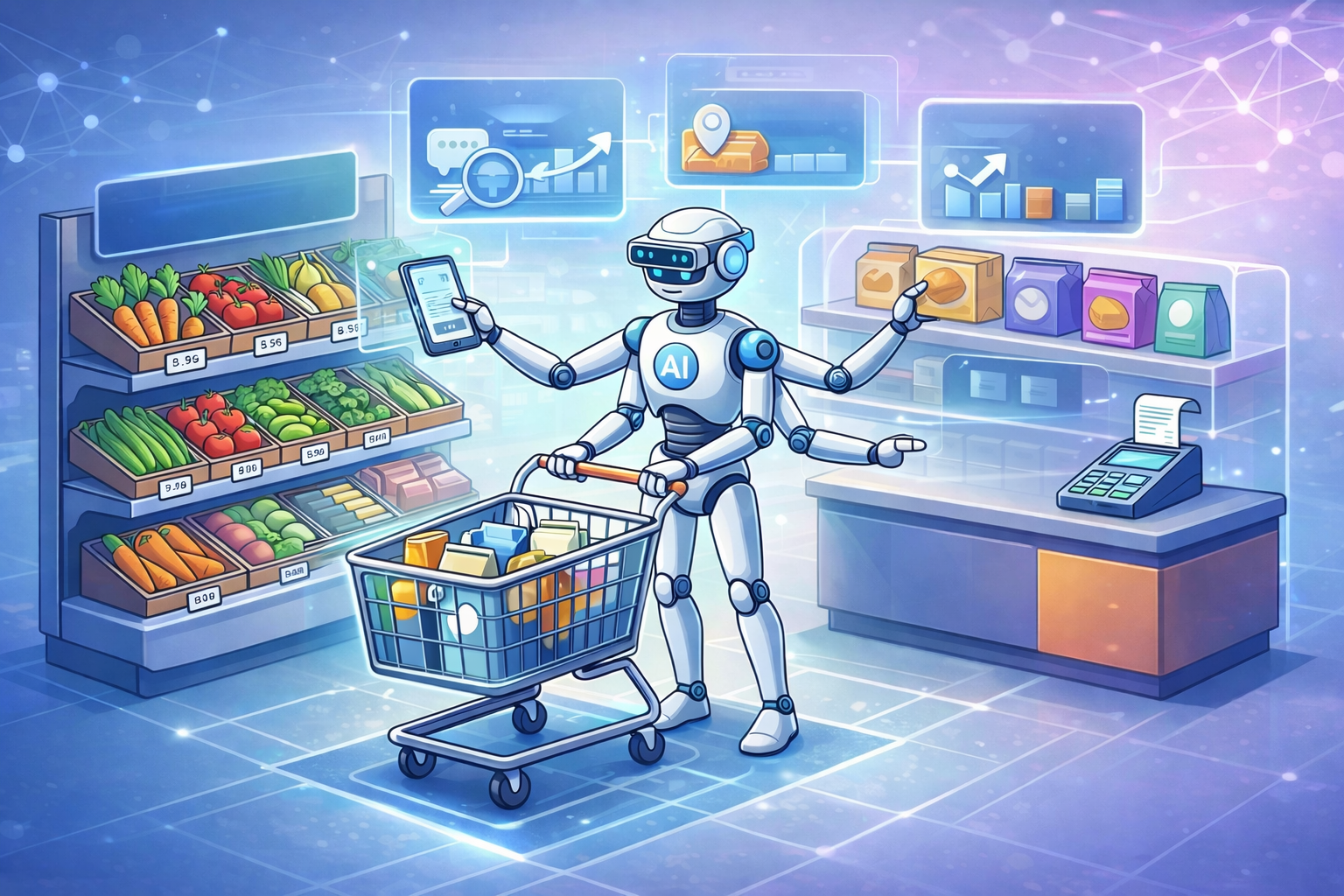 Agentic commerce - AI agent kupujący produkty online