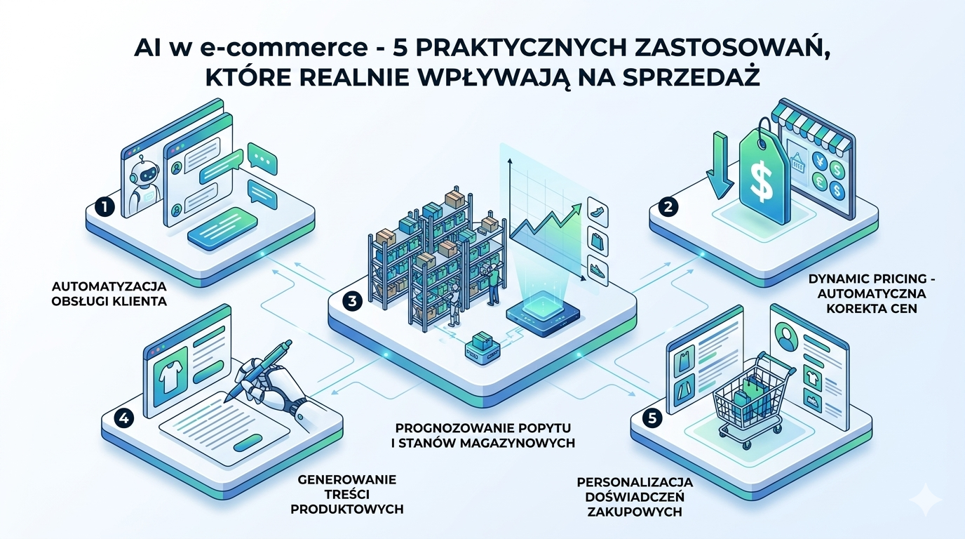 AI w e-commerce - praktyczne zastosowania dla sprzedawców