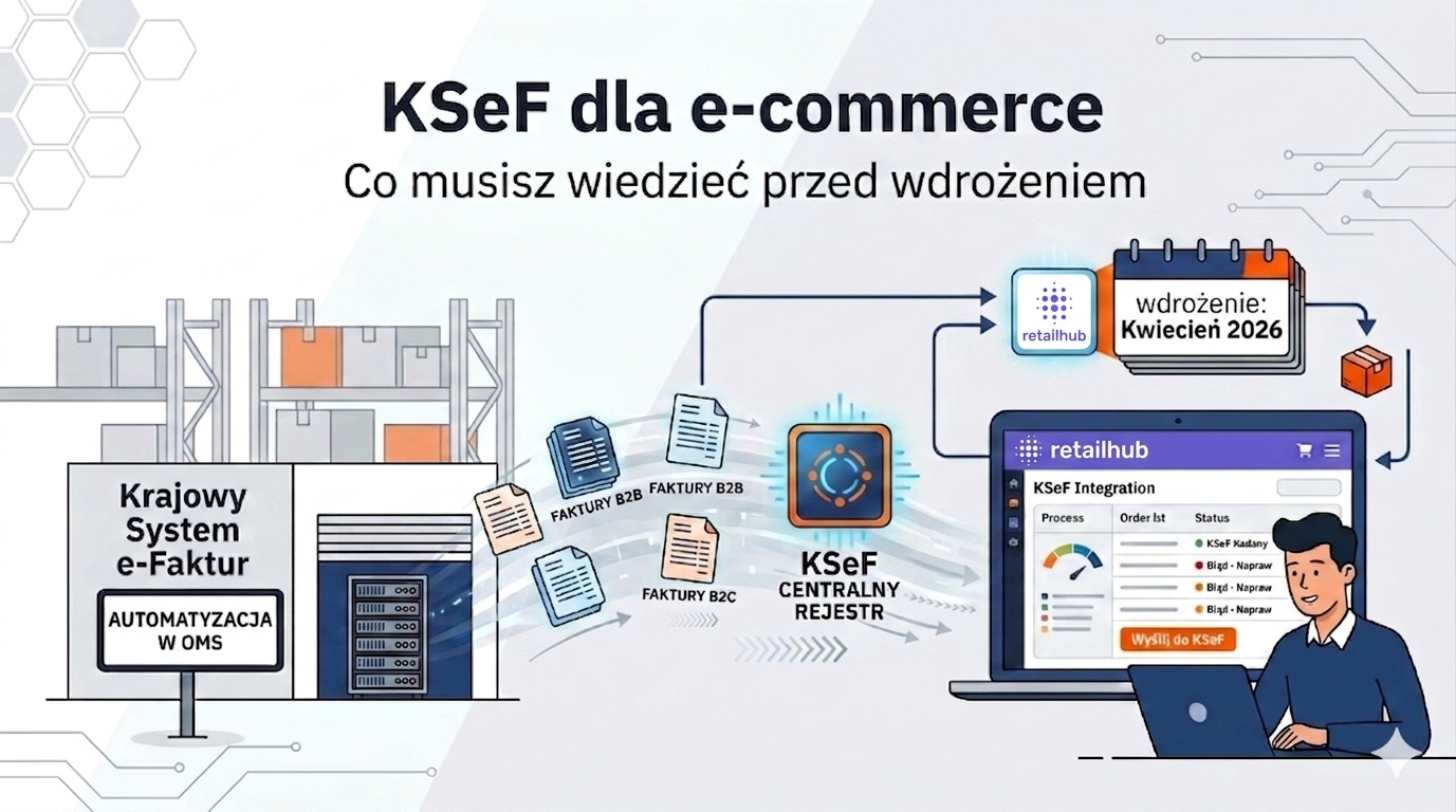 KSeF dla e-commerce - panel e-faktur w systemie OMS